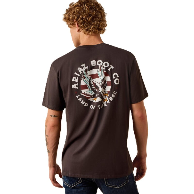 Ariat Vintage Black Traditional Eagle LOTF Men's Classic Fit Short Sleeve T-Shirt 10073413
