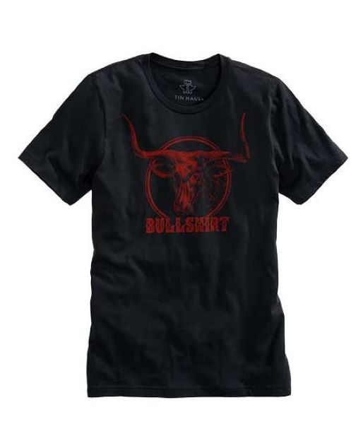 Tin Haul Unisex Bullshirt T-Shirt 1007605010914BL