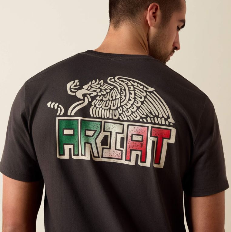 Ariat Vintage Black Buenos Dias Men's T-Shirt 10079383