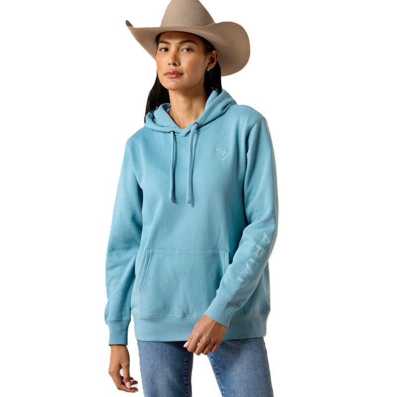 Ariat Adriatic Blue Logo 2.0 Women's Hoodie 10079565