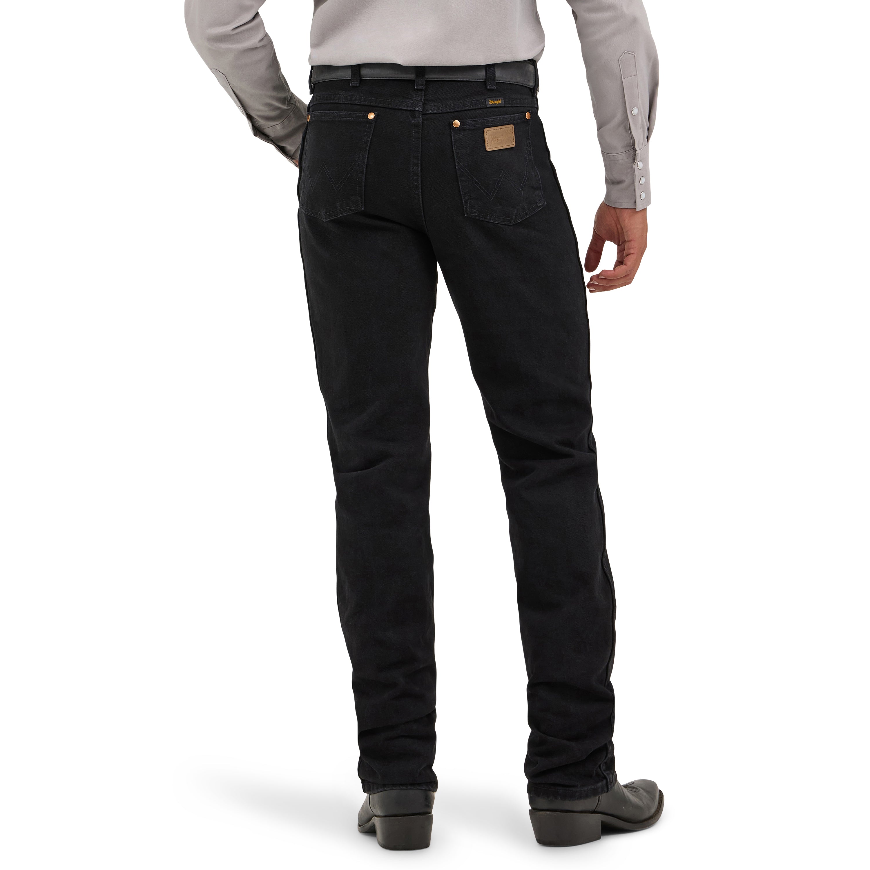 Wrangler Shadow Black Cowboy Cut Slim Fit Men's Jeans 100936WBK