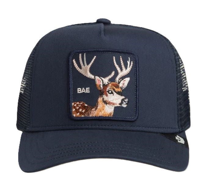 Goorin' Navy Mirage Bae Ball Cap Hat 101-3006