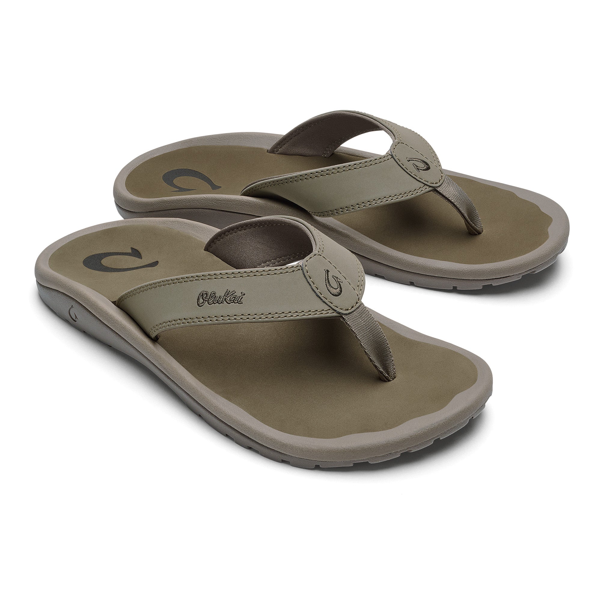 Olukai Clay/Mustang Ohana Men's Beach Sandals 10110-1013