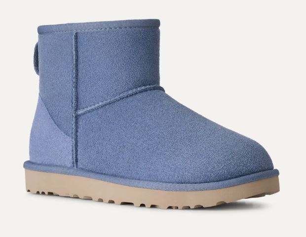 UGG Stormy Blue Classic Mini II Women's Sheepskin Boots 1016222