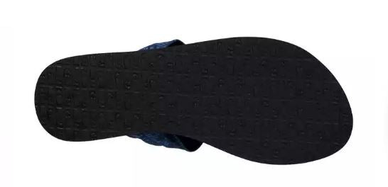 Sanuk Yoga Sling Blue Heaven Shibori Stripes Comfort Womens Sandals 1019795-BHSST