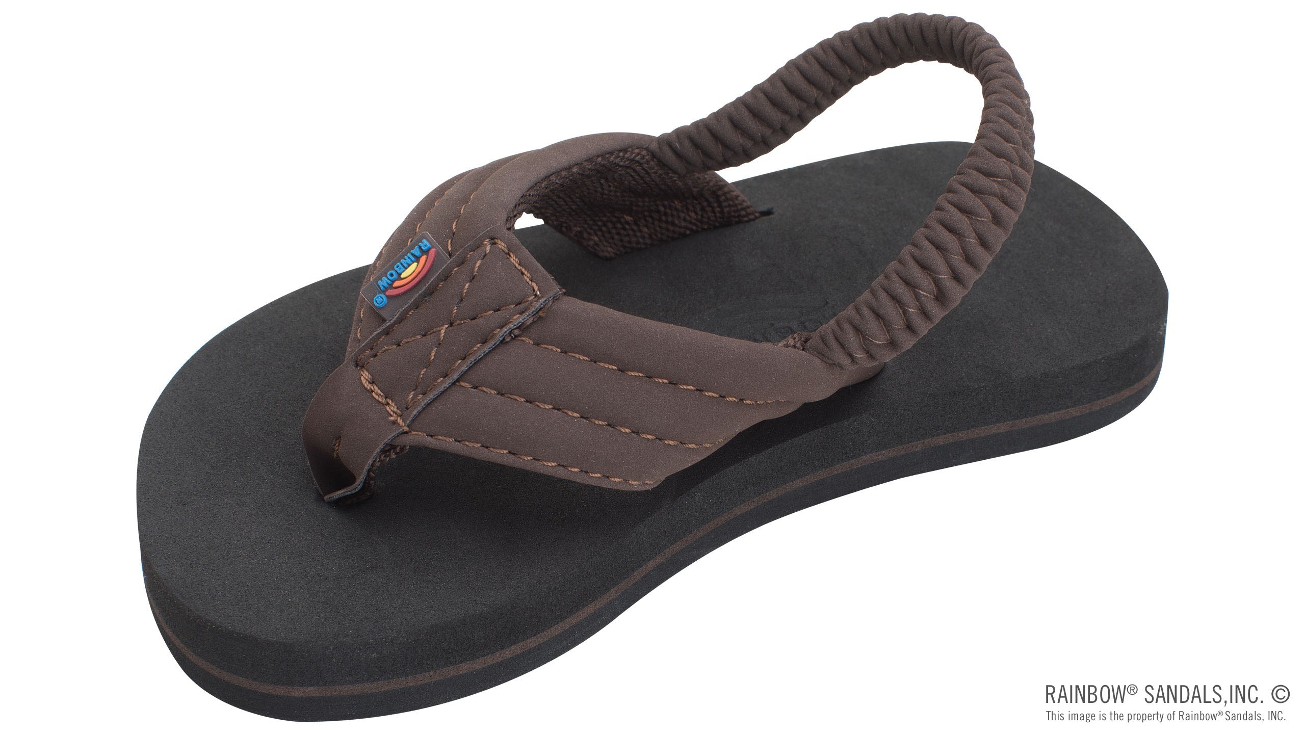 Rainbow Grombows Brown Kids Flip Flop 101ST-BR