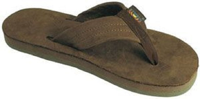 Rainbow 101LTSOO Espresso Leather Kids Flip Flop 101LTSOO-EXPR-C