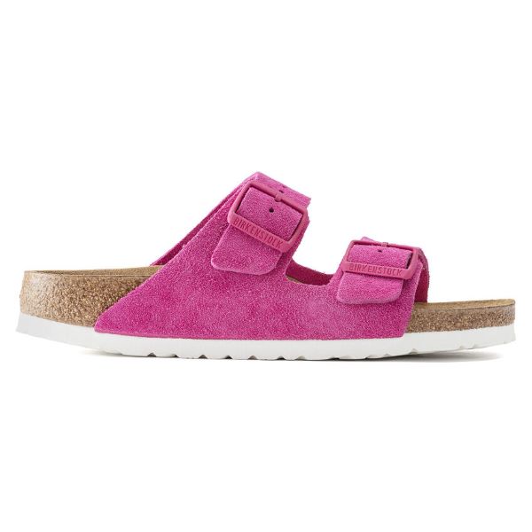 Birkenstock Fuchsia Tulip Arizona Soft Footbed Womens Sandals 1021433