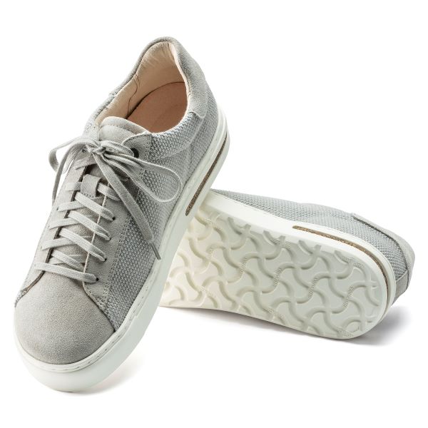 Birkenstock Whale Gray Bend Low Women's Canvas/Suede Shoes 1022590
