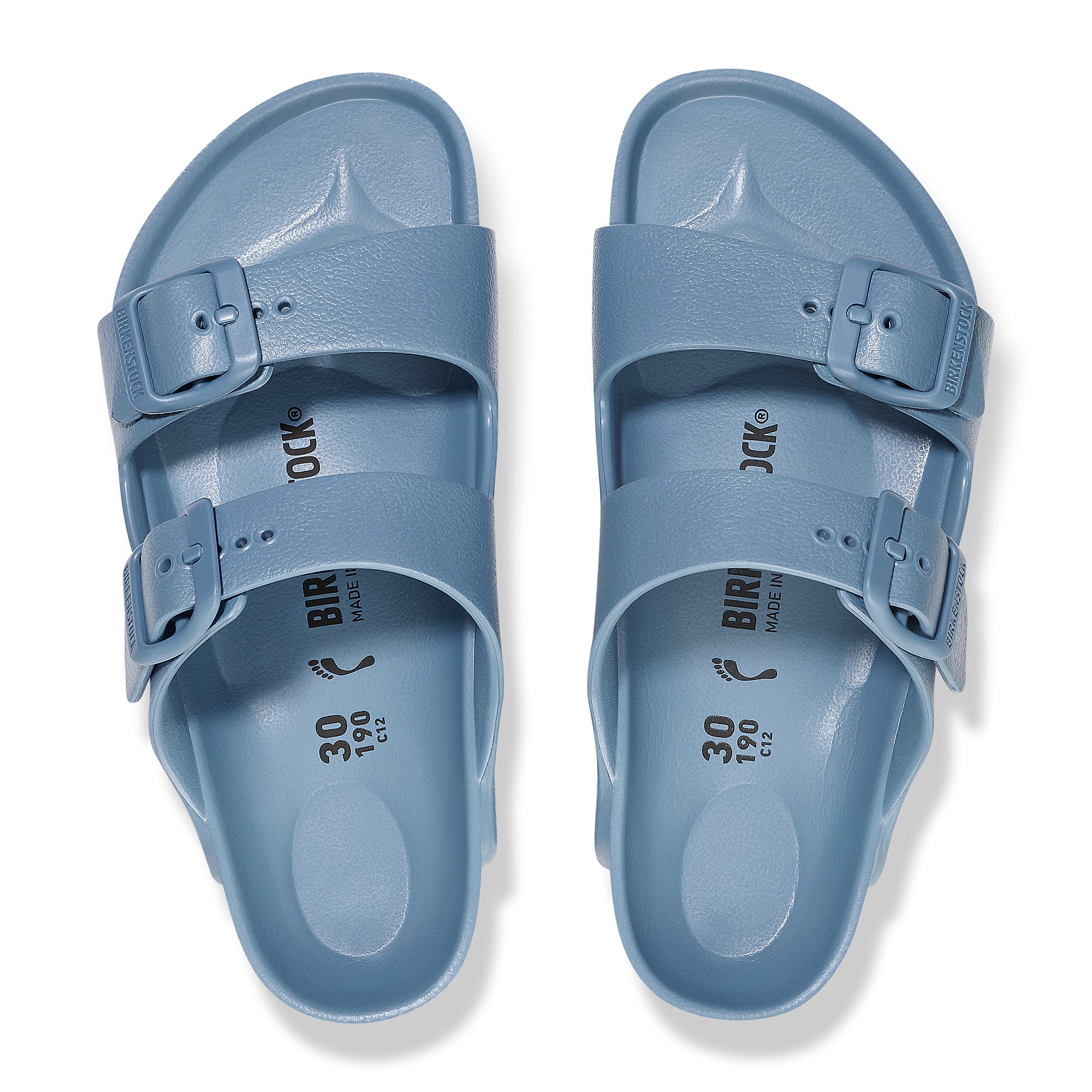 Birkenstock Elemental Blue EVA Arizona Kids Slide Sandals 1026743