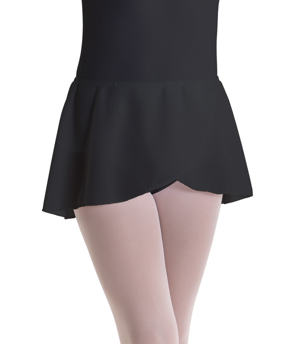 Motionwear Elastic Pull-On Sheer Waist Skirt 1028