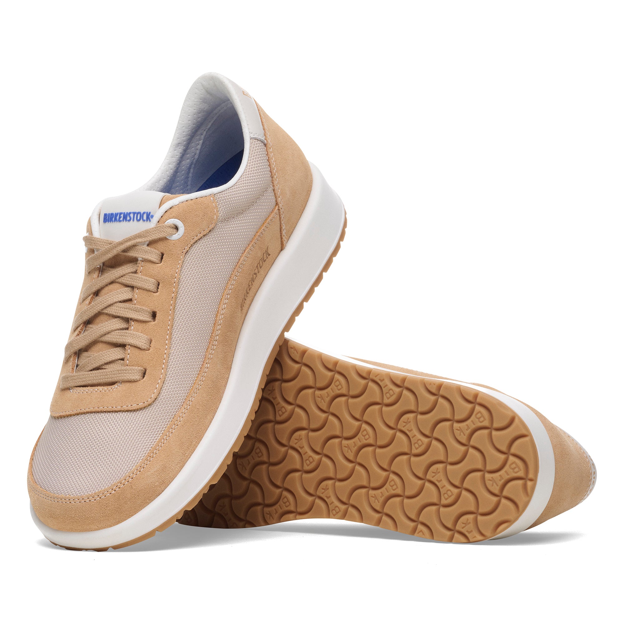 Birkenstock New Beige Honnef City Leather-Textile Men's Sneakers R1029618