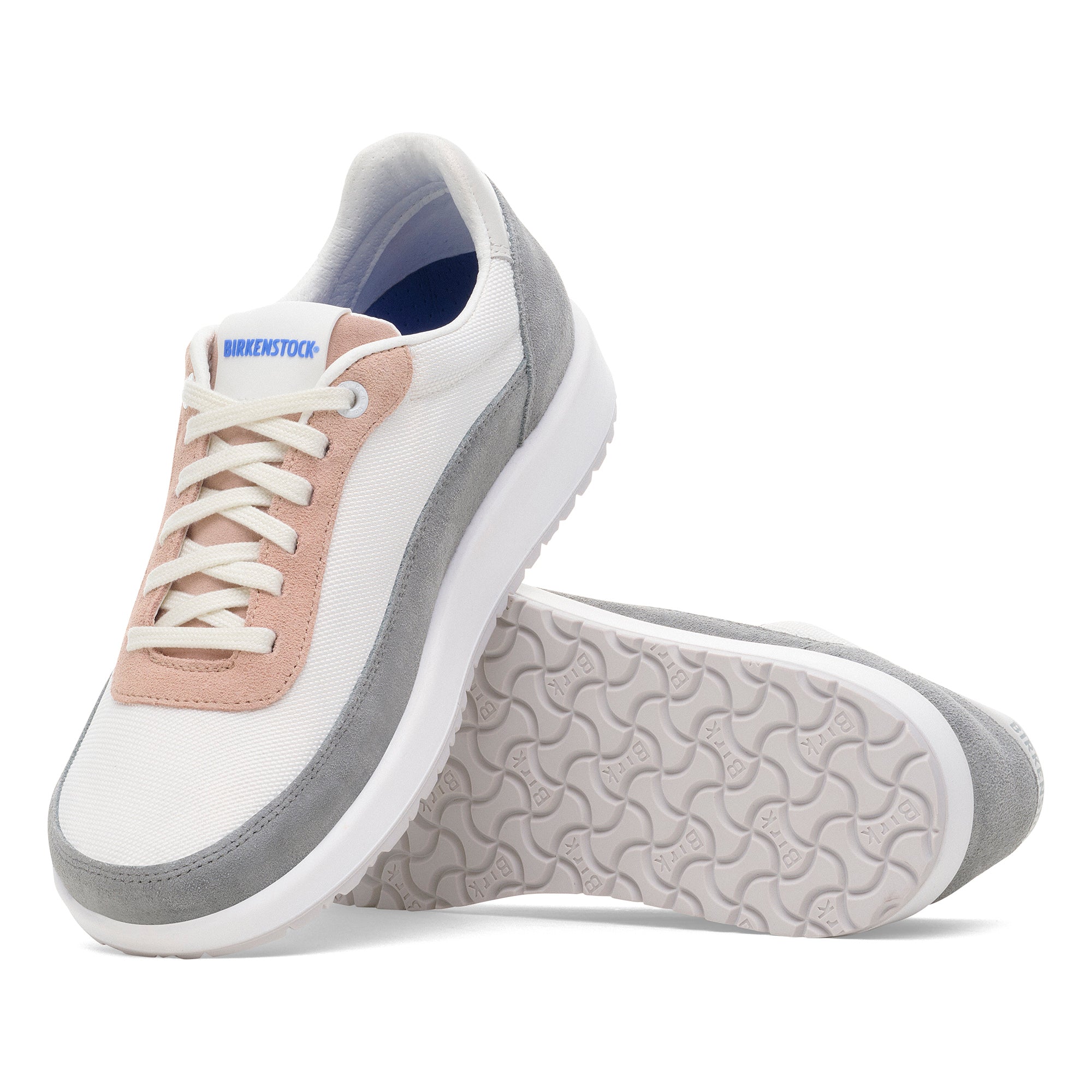 Birkenstock Light Rose Honnef City Leather Textile Women's Sneakers N1029835