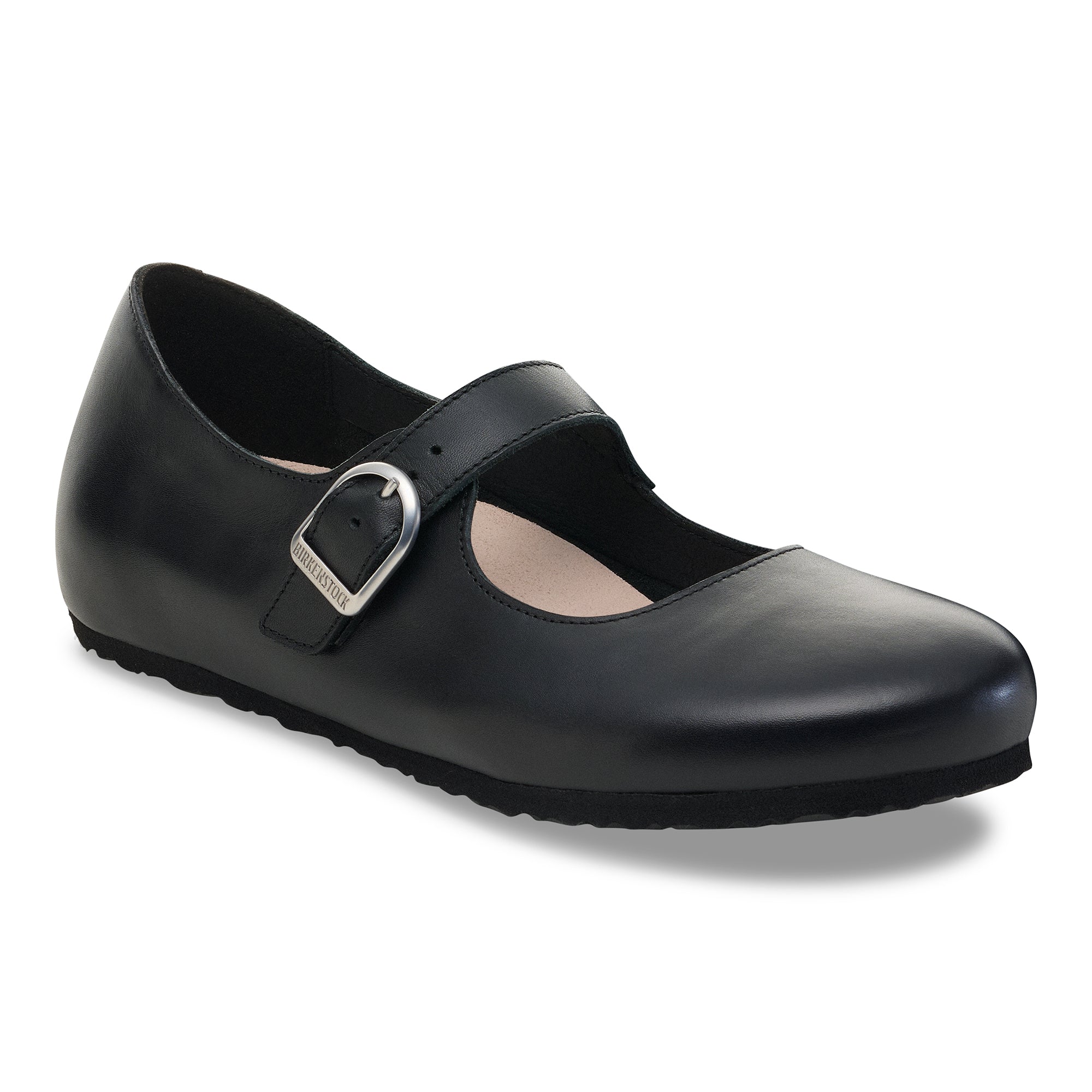 Birkenstock Black Santa Clarita Leather Women's Shoes R1030191