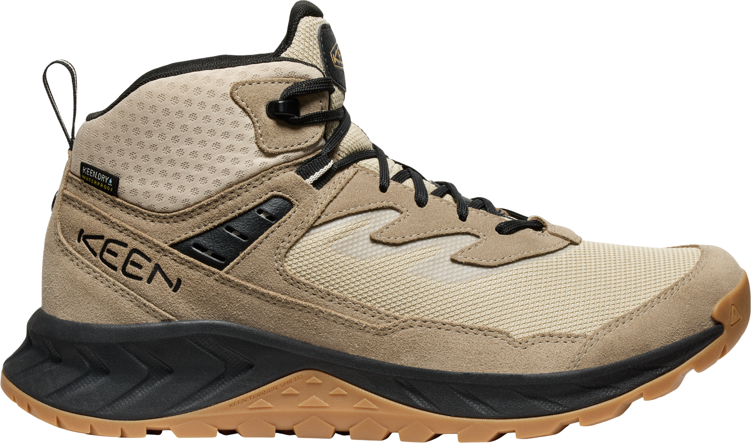 Keen Brindle/Oak Buff Hightrail Men's Waterproof Hiking Boots 1030343