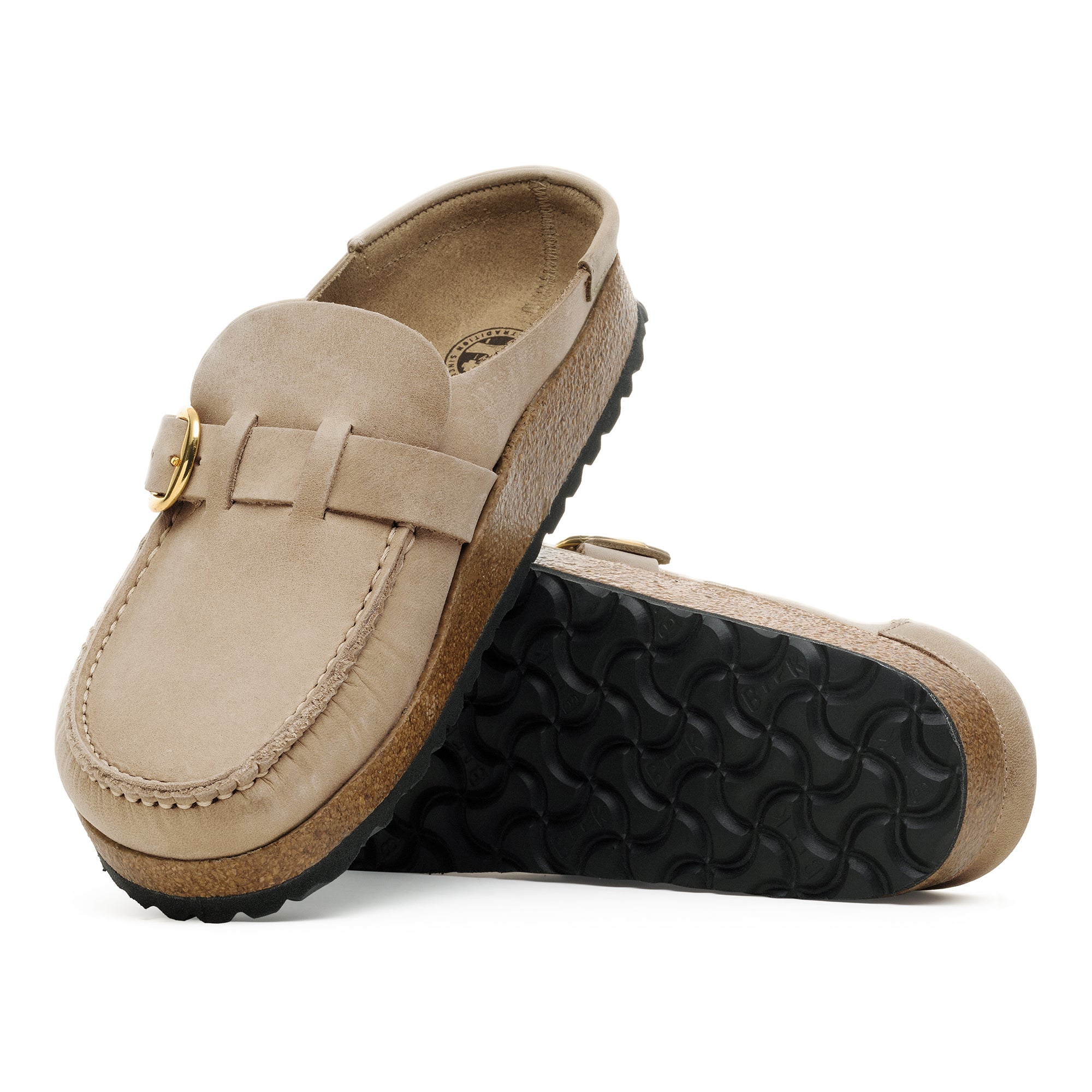 Birkenstock Tobacco Brown Buckley Oiled Leather Women's Shoes R1030383