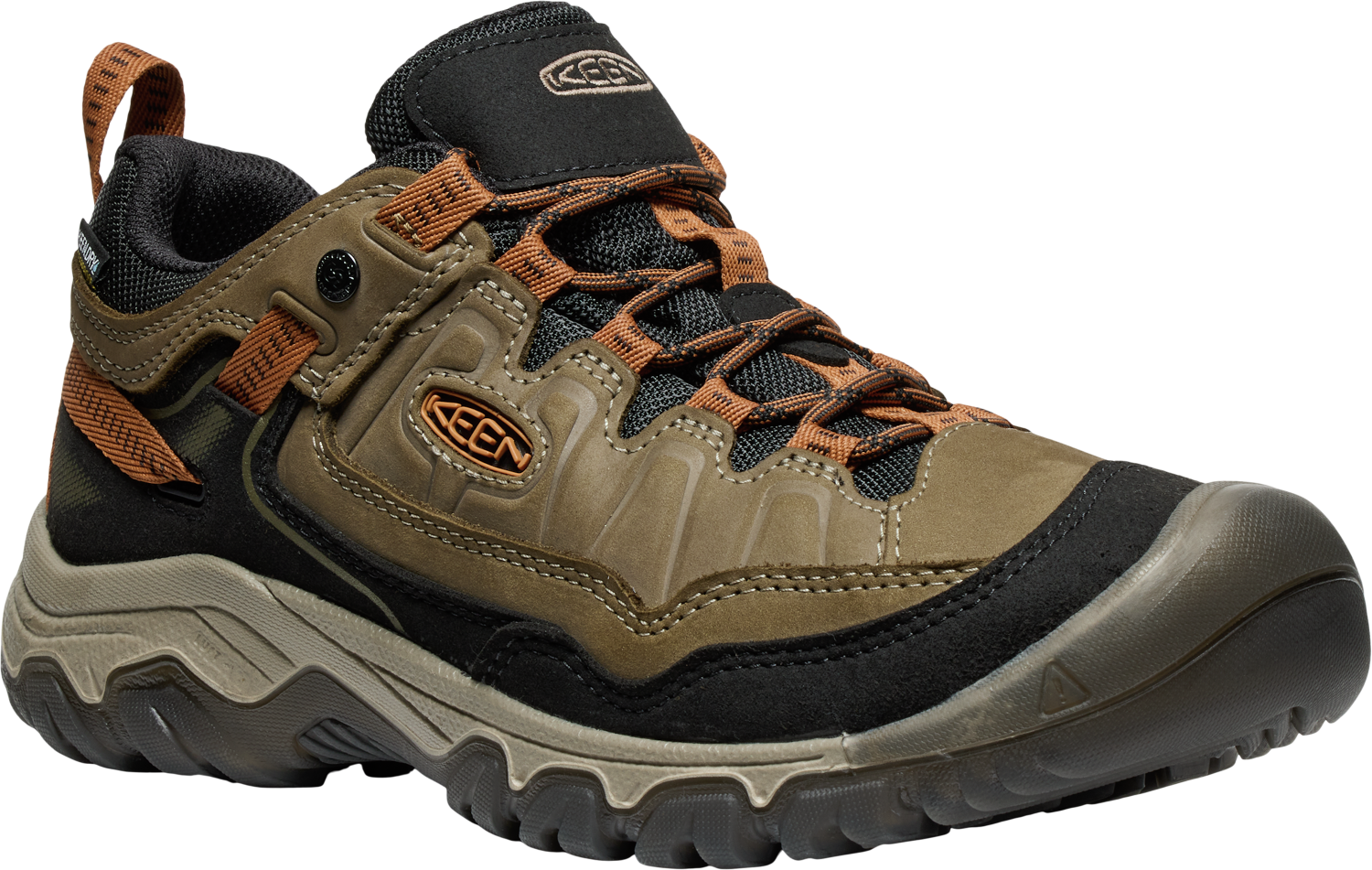 Keen Sea Turtle/Roasted Pecan Targhee IV Men's Waterproof Hiking Shoes 1030691