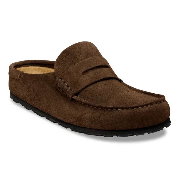 Birkenstock Carafe Naples Wrapped Women's Suede Leather Loafer Inspired Clogs 1031701N