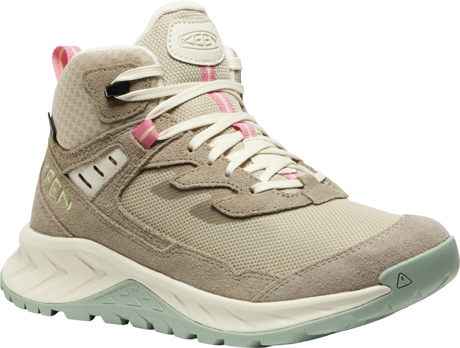 Keen Brinkle/Pink Lemonade Hightrail Women's Waterproof Hiking Boots 1032292