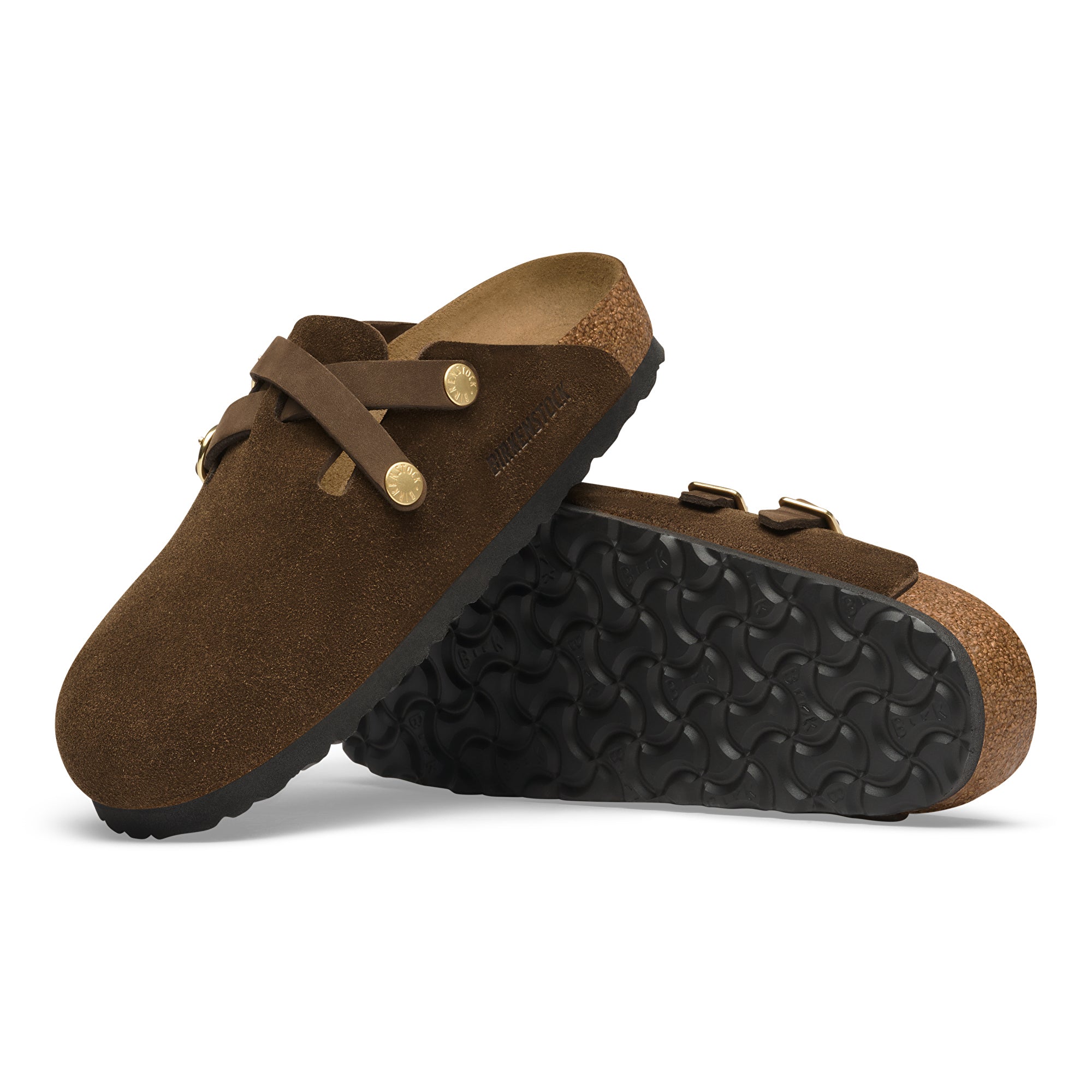 Birkenstock Carafe Blair Suede Leather Women's Clog Shoes N1032983