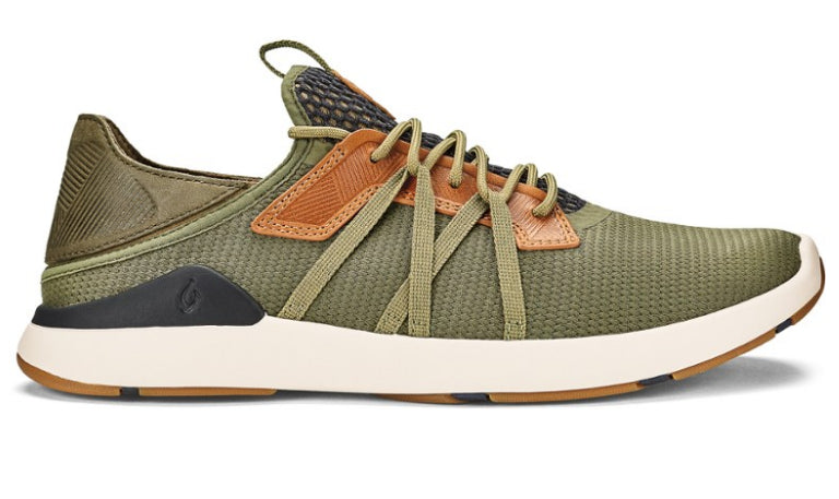 Olukai Hunter with Lava Rock Mio Li Mens Athletic Sneakers 10440-HGLR