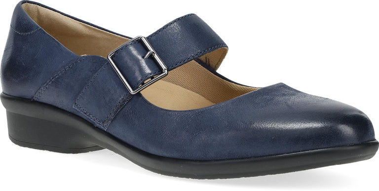 navy blue dress shoes wide width Dansko Women's Collette Shoes