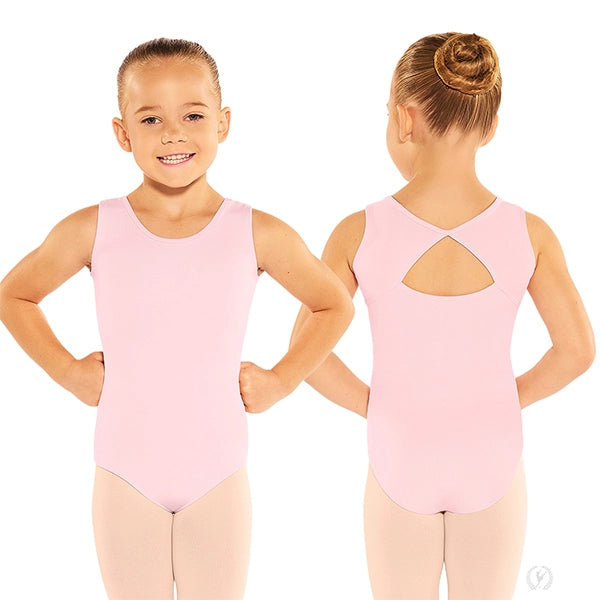 Eurotard Girls Cotton Lycra Triangle Back Leotard 1050