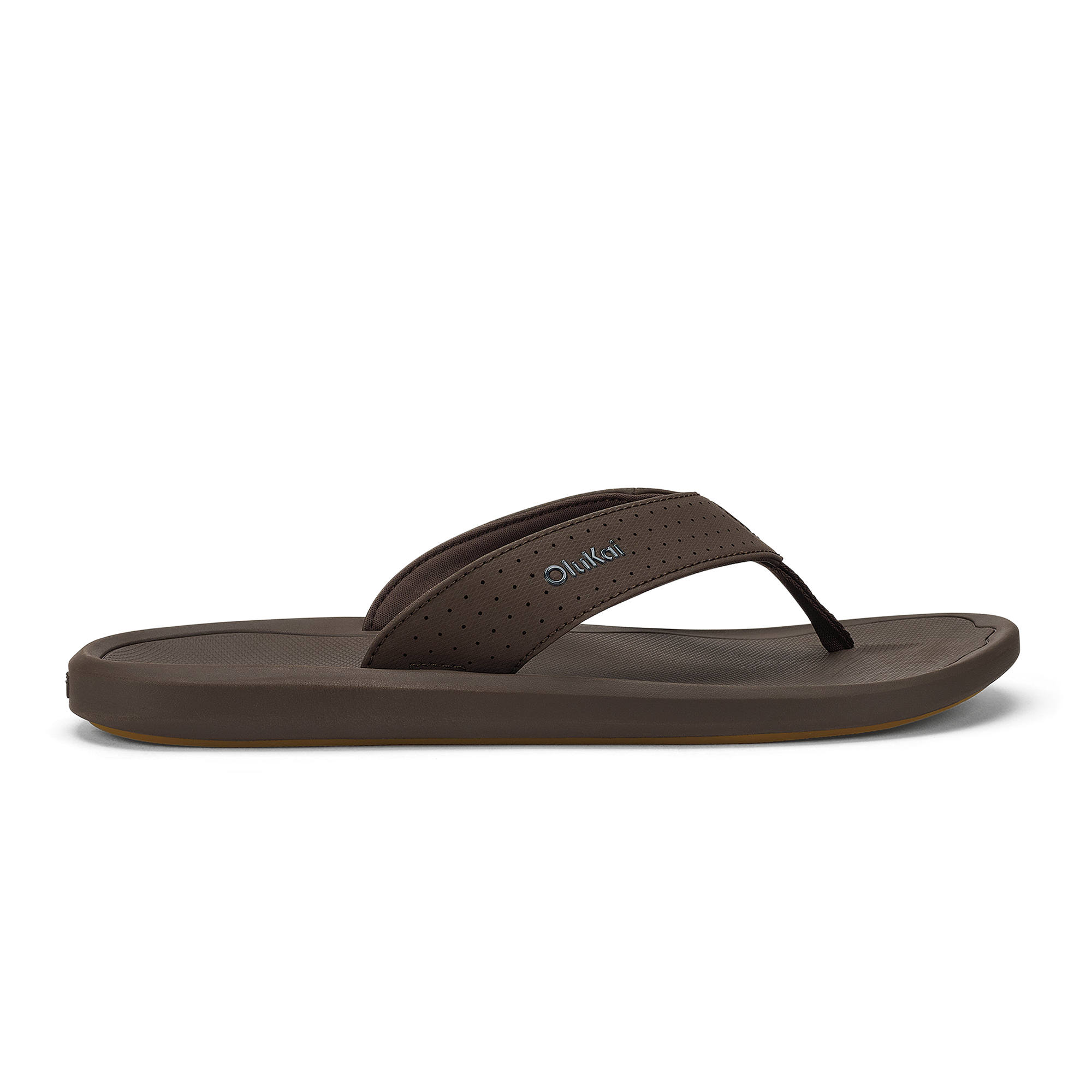 Olukai Dark Java Ki'i Men's Lightweight Beach Sandals 10549-4848