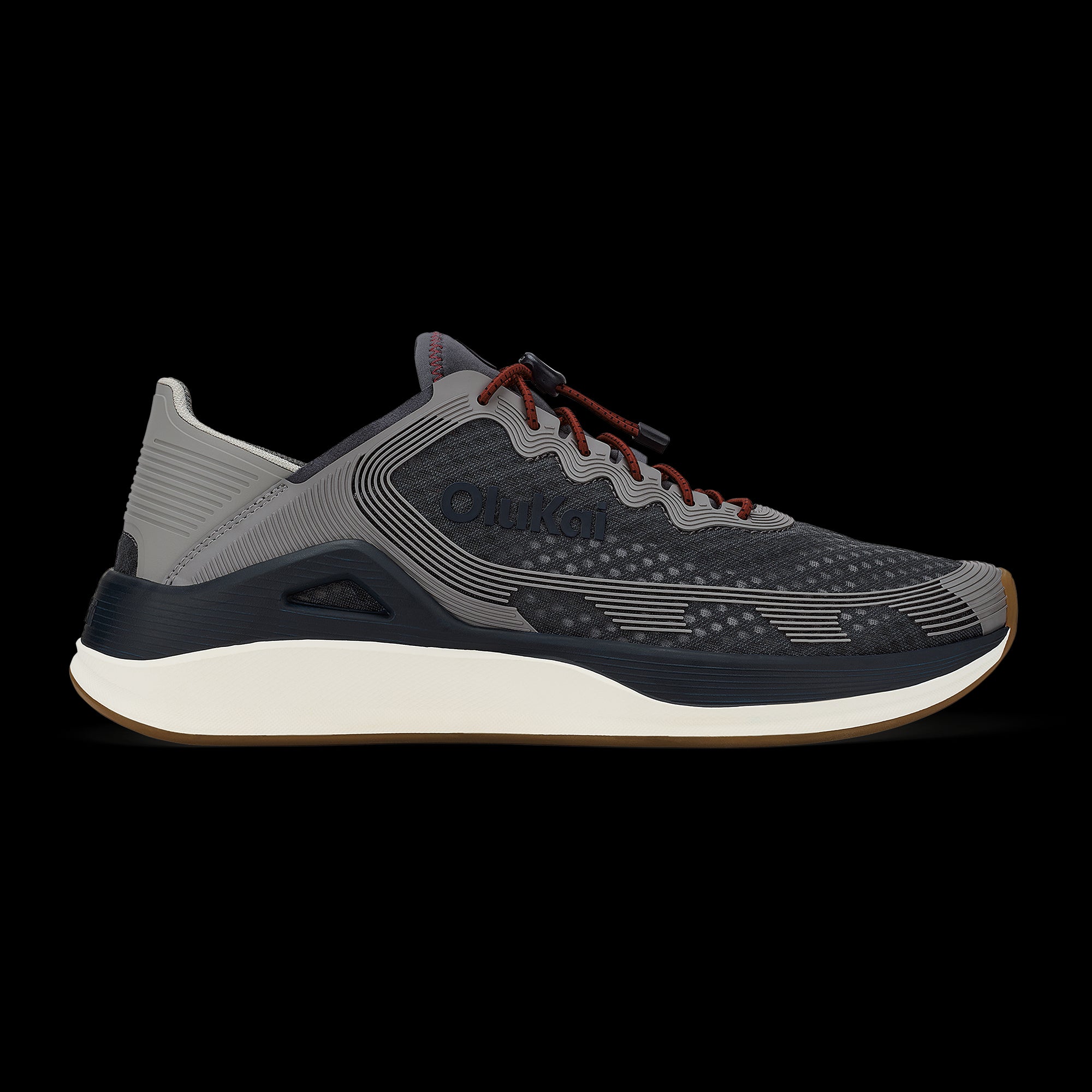 Olukai Rock/Ash 'Ahi Men's Performance Marine Shoes 10554-RKAU
