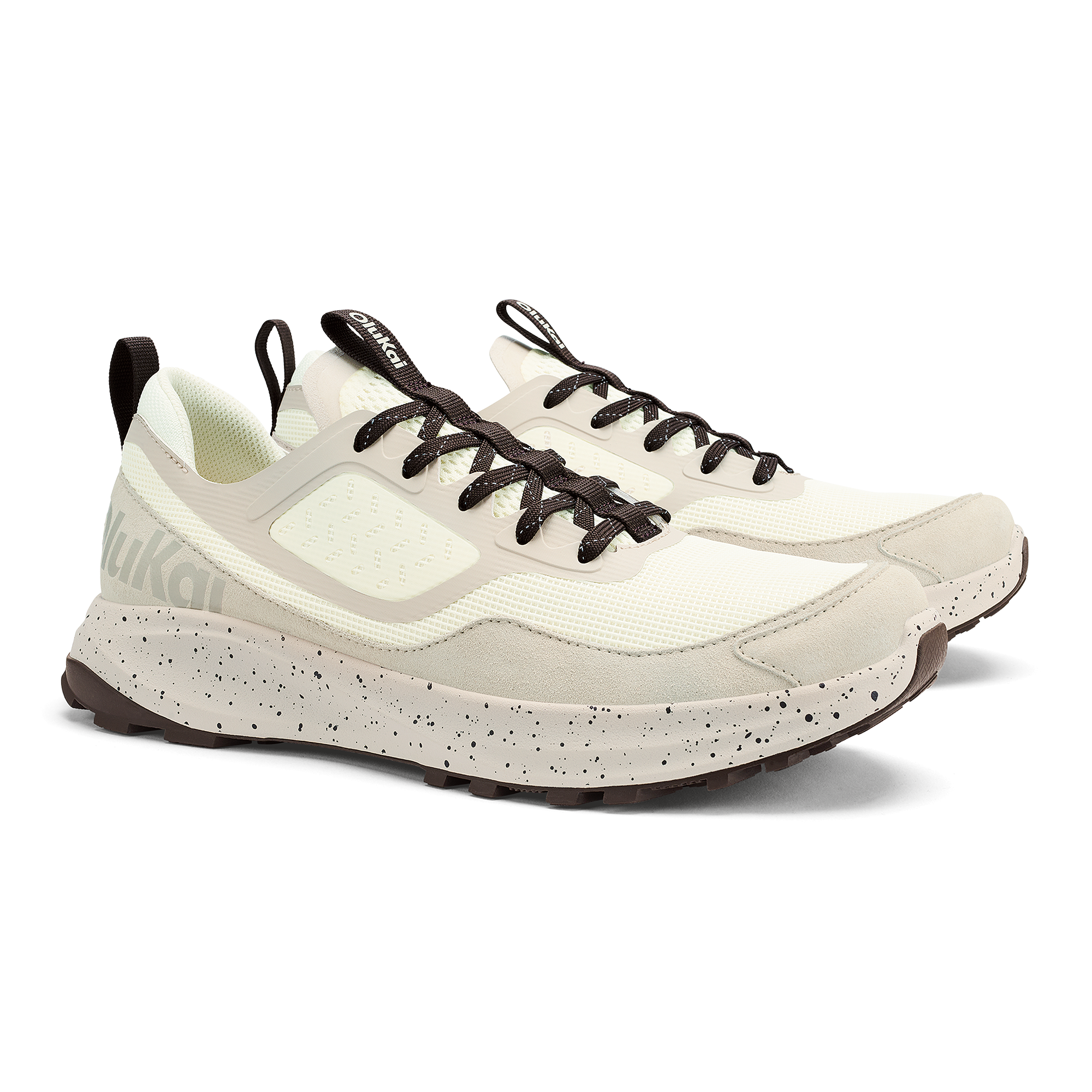 Olukai White Sand/Tapa Makiki Men's Athletic Shoes 10567-WS20