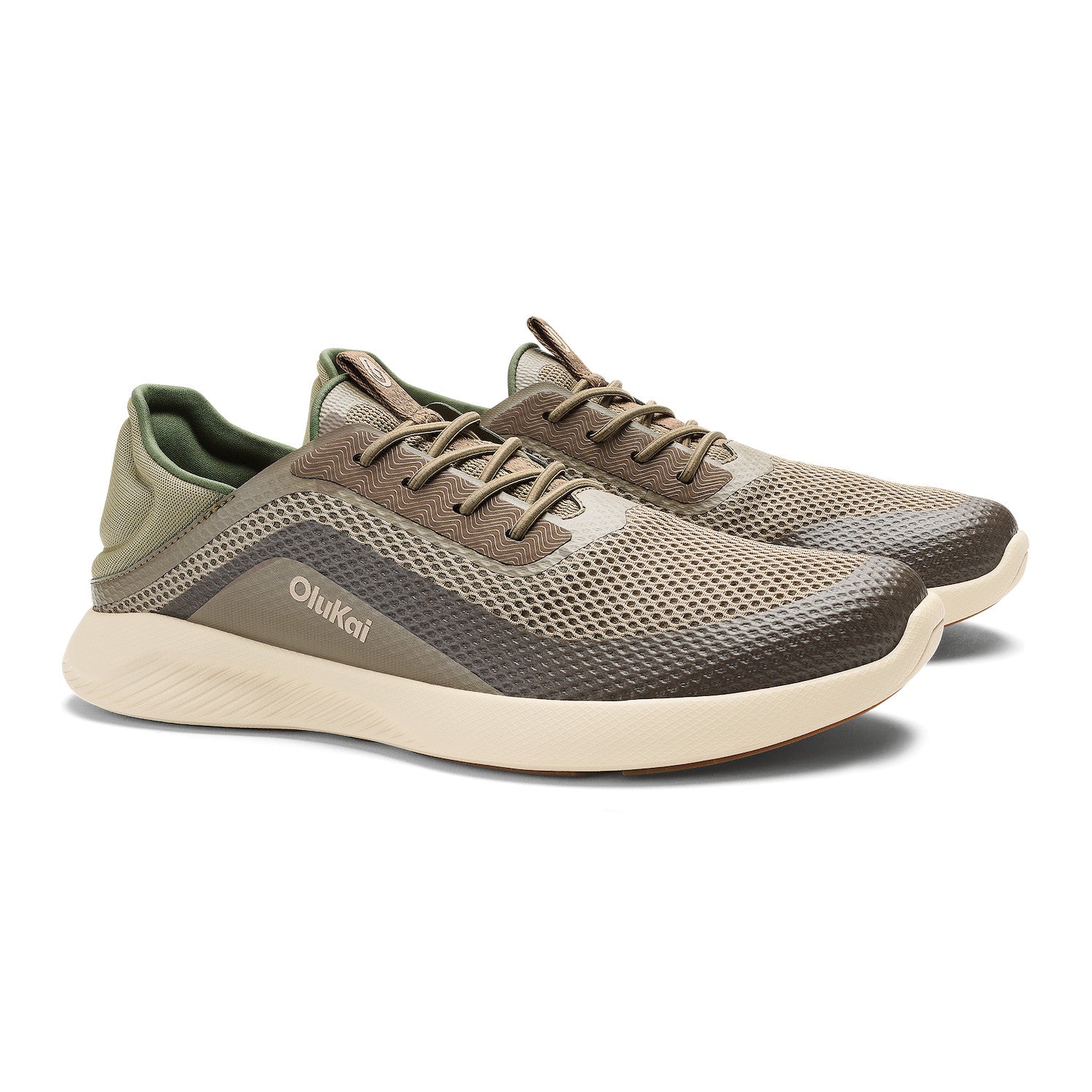 Olukai Clay/Mustang Klaloa Men's Water-Ready Sneakers 10577-1013