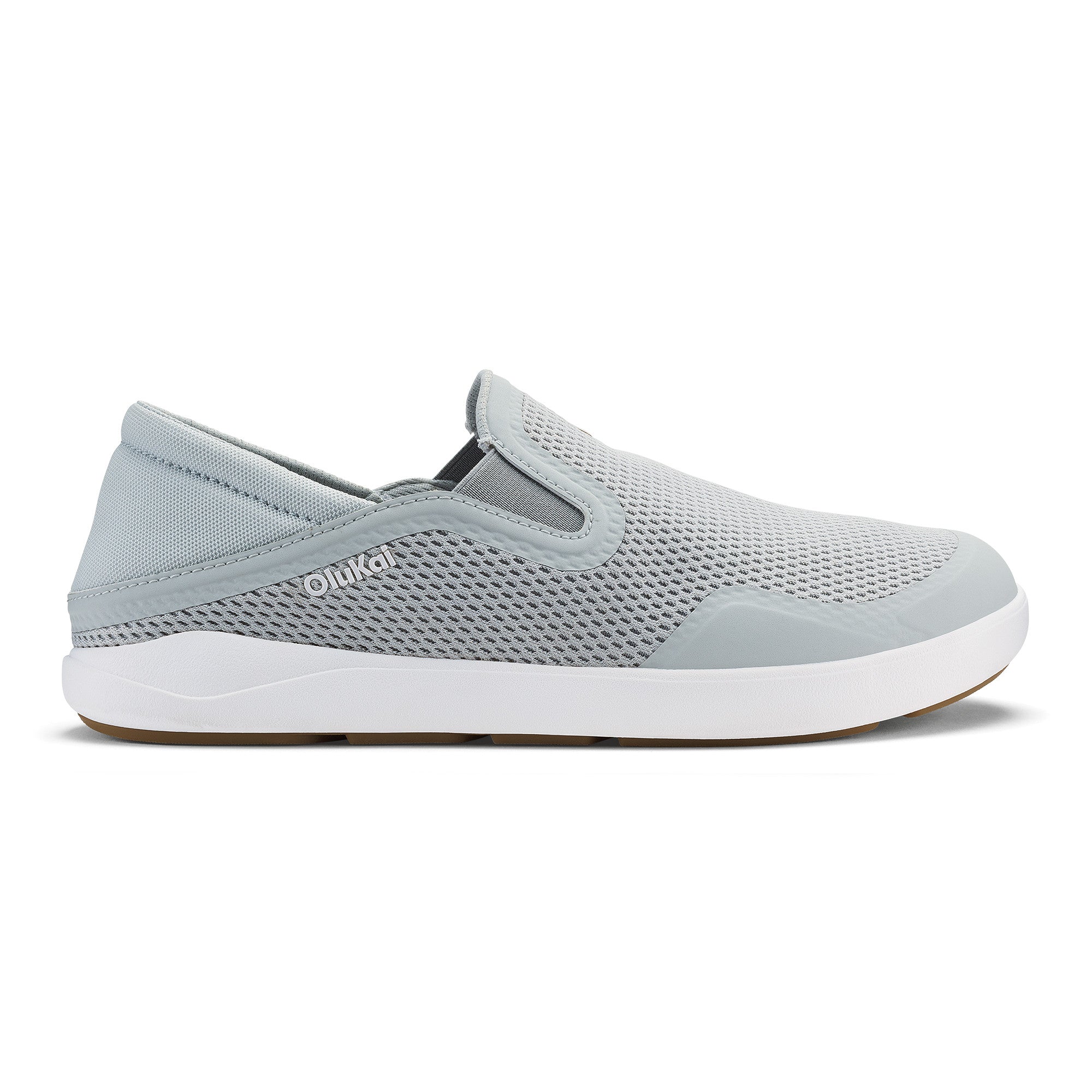 Olukai Cloud Grey/Ash Moku Slip Men's Slip On Shoes 10578-2NAU