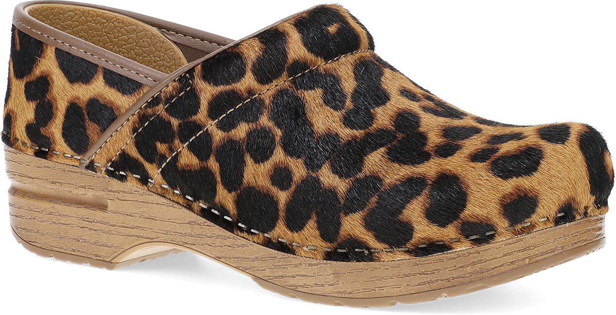 Dansko Leopard Haircalf Women's Professional Clog 1064-086112