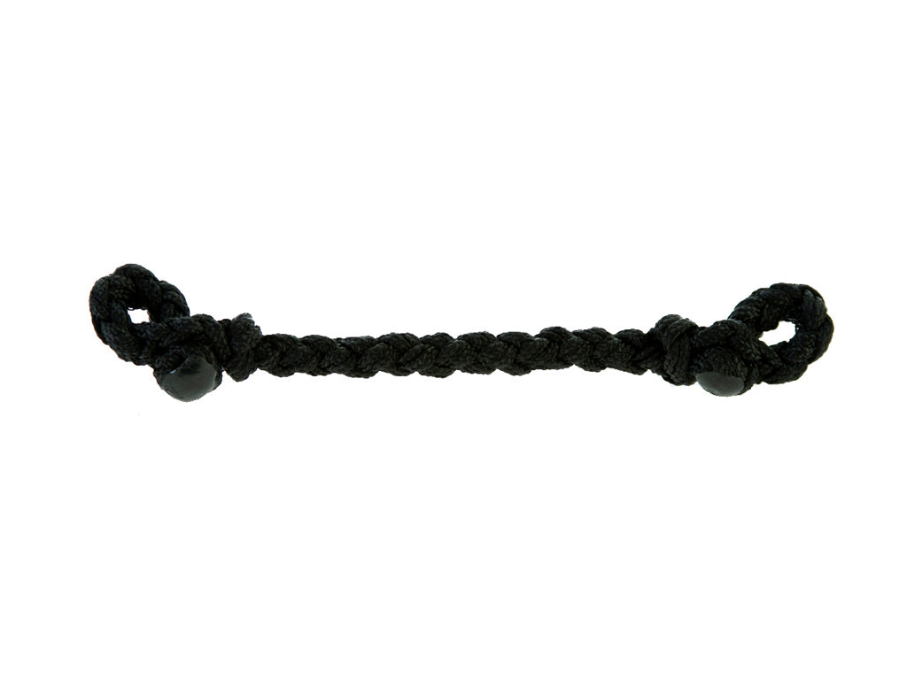 Aime Imports Black Slobber Bar Curb Strap 108999BK