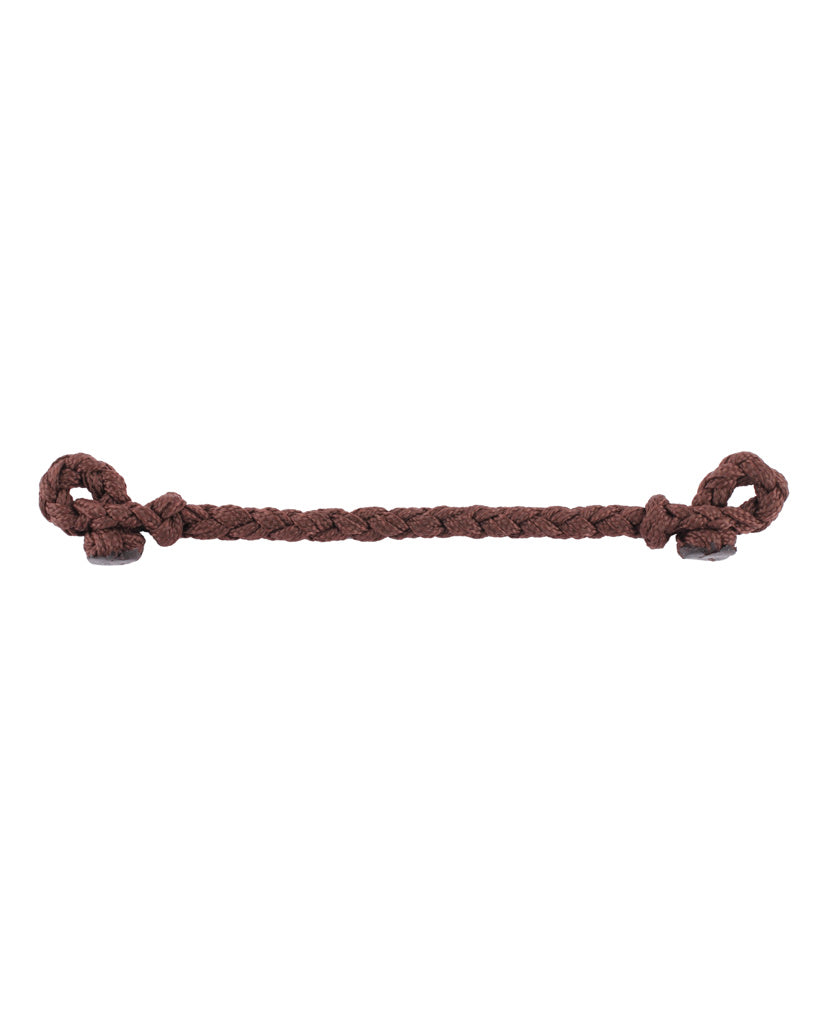 Aime Imports Brown Slobber Bar Curb Strap 108999BR