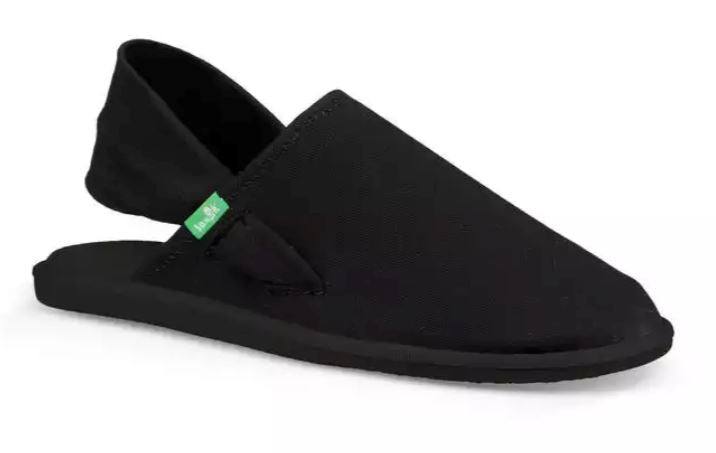 Sanuk Black Yoga Sling Cruz Womens Sidewalk Surfers 1097575