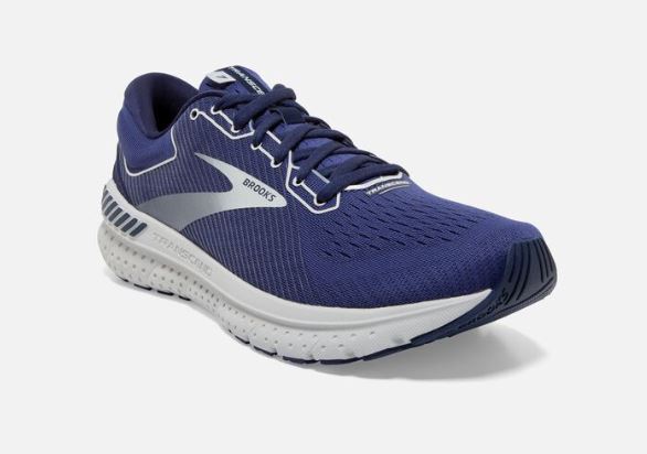 Brooks Transcend 7 Deep Cobalt Blue Mens Comfort Road Running Shoes 110331-467