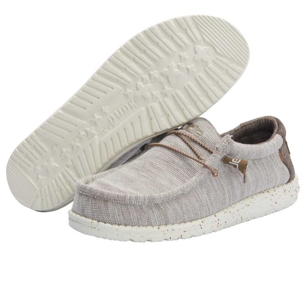 Hey Dude Limestone Wally Stretch Mens Casual Shoes 110381721