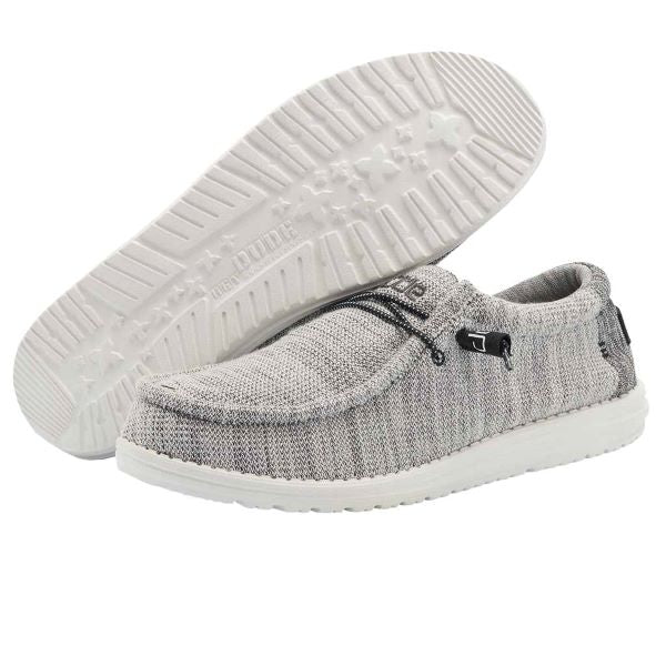 Hey Dude Yin and Yang Wally Stretch Mens Shoes 110383266