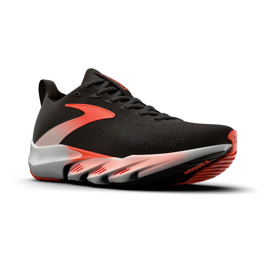 Brooks Black/Orange Glycerina Flex Men's Road Running Shoes 110478-023