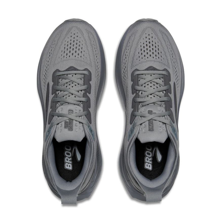 Brooks Grey/Blackened Pearl/Black Glycerin GTS 23 Men display picture 1