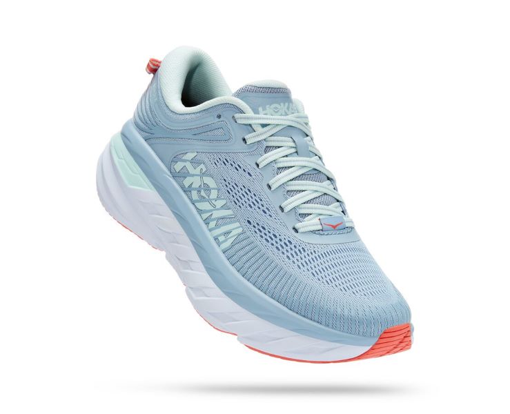 Hoka Blue Fog and Blue Glass Womens Athletic Shoes 1110519/31-BFBG