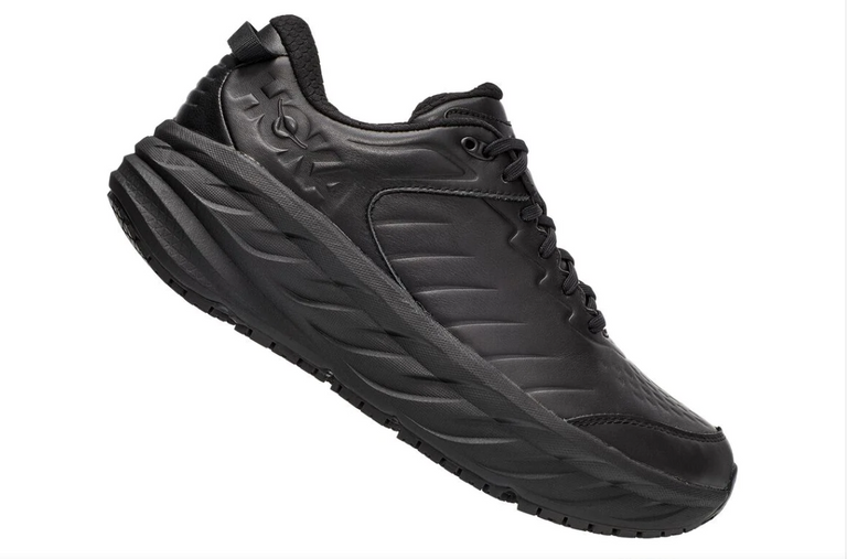 Hoka Black Bondi Sr Men's Shoes 1110520-BBLC