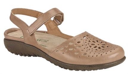Naot Arizona Tan Leather Arataki Womens Adjustable Strap Sandals 11124