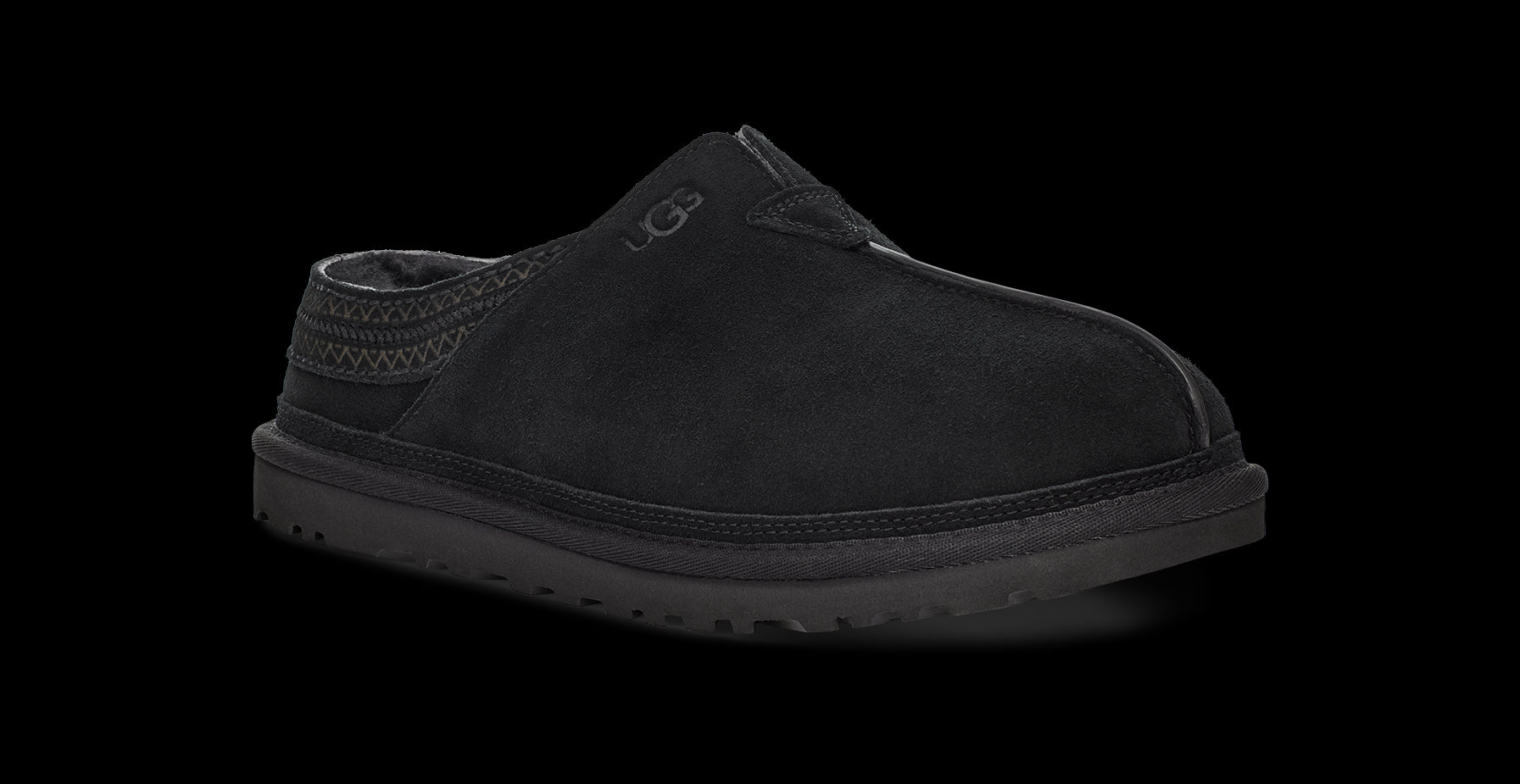 Ugg Black Neuman Men's Clogs 1113631-BLK