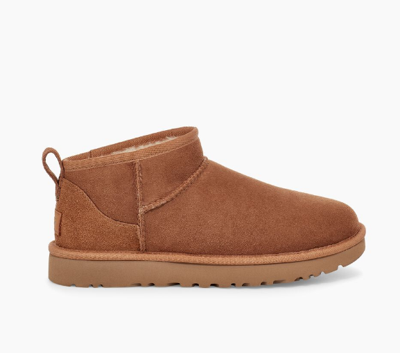 Ugg Chestnut Classic Ultra Mini Womens Boots 1116109-CHE