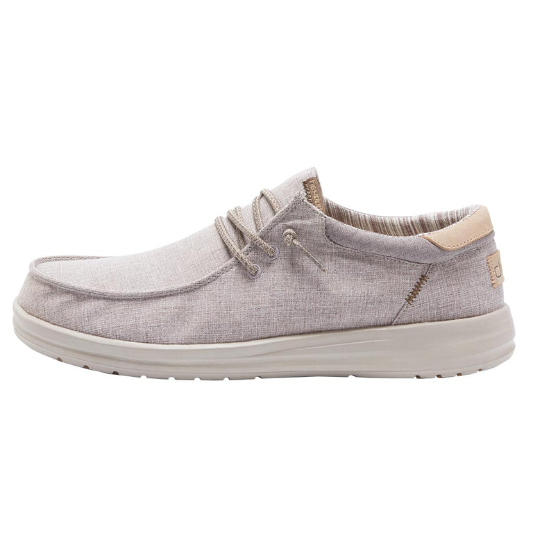 Hey Dude Taupe Grey Paul Chambray Men display picture 3