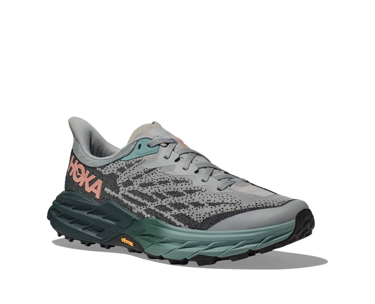 Hoka Harbor Mist/Spruce Speedgoat 5 Women's Wide With Running Shoes 1123160-HMSP