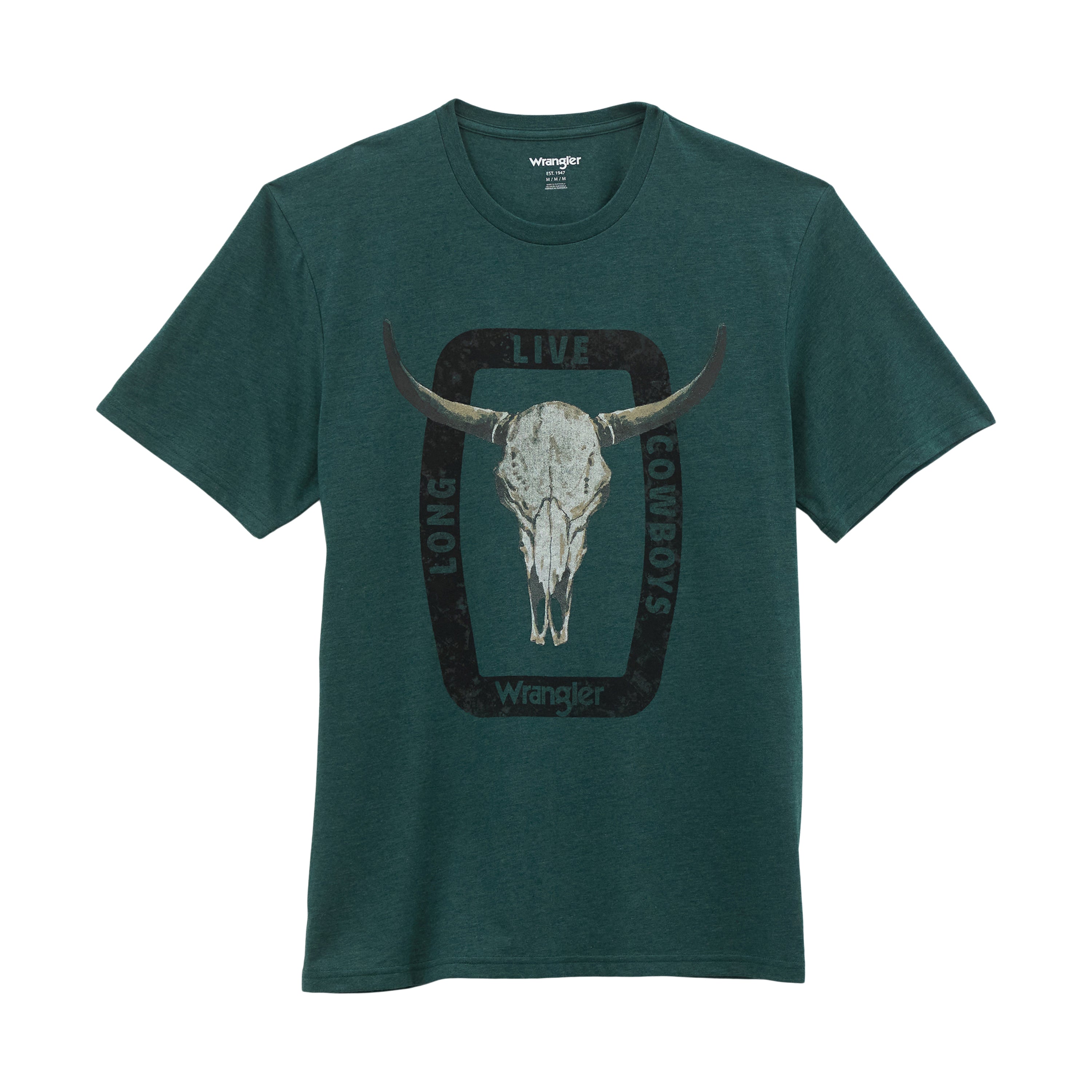 Wrangler Sea Moss Men's Steerhead Graphic T-Shirt 112358802