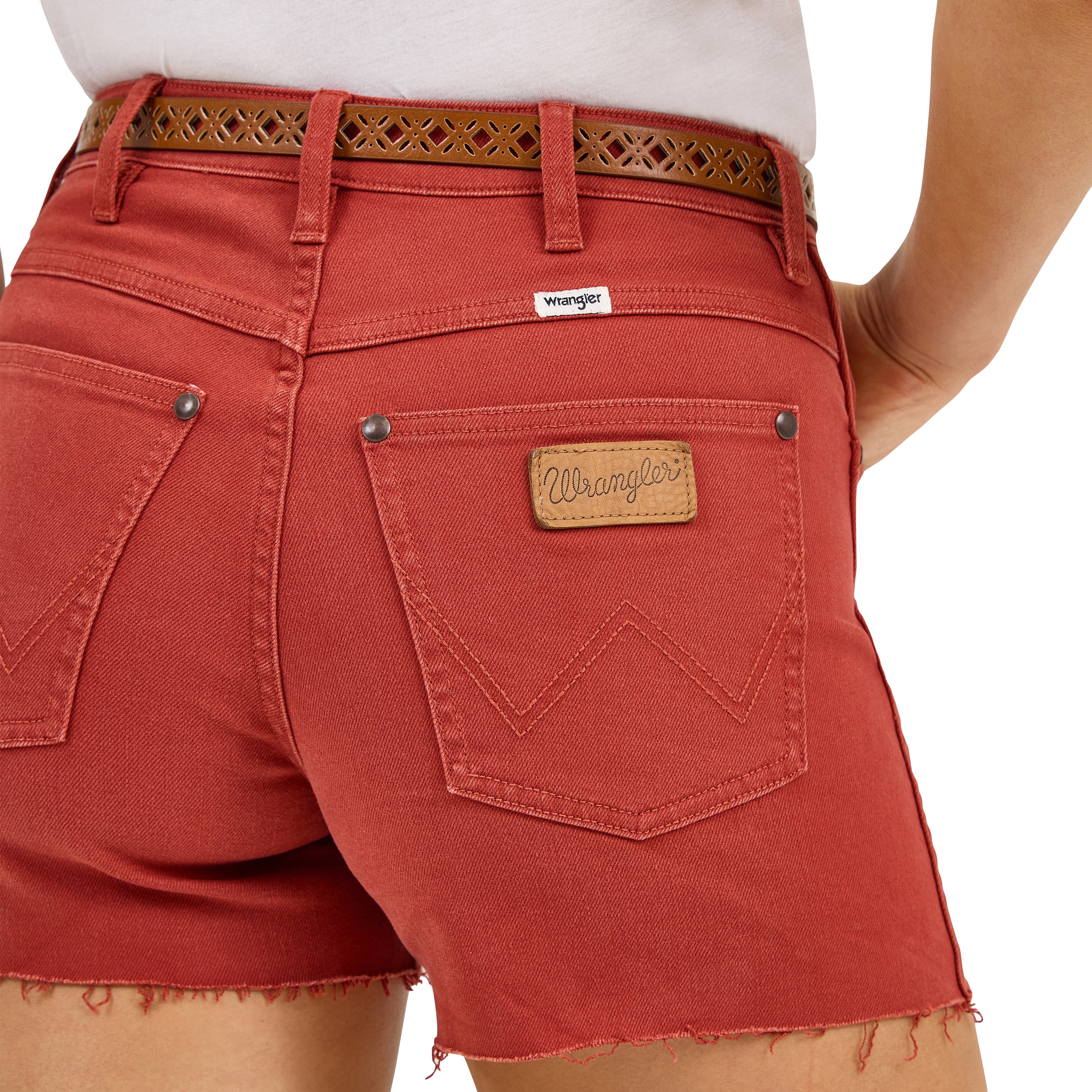 Wrangler Amber Retro Women's High Rise Colorway Shorts 112359378